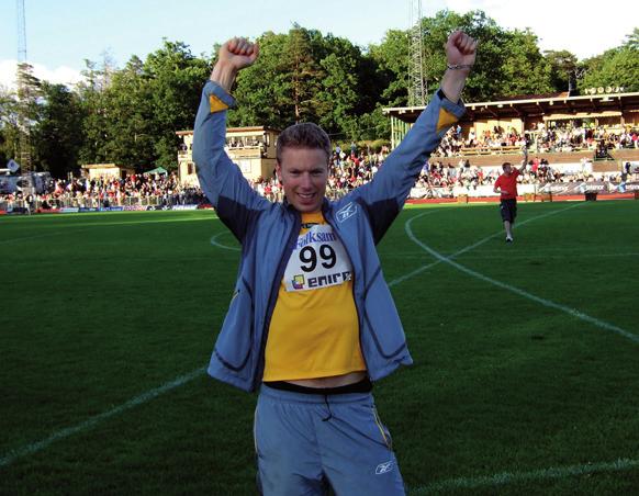 Skadorna gav inte med sig agnus sätter punkt Tre S-guld, tre internationella mästerskap, tio Golden League-starter, JV-brons, Stor Grabb och ett personbästa på 85,75.