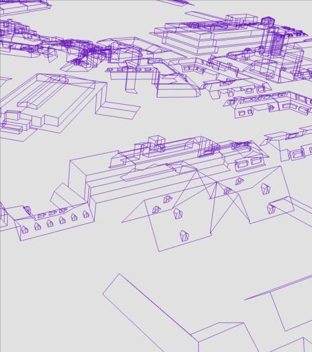 3D TAKKONSTRUKTIONER Fotogrammetriskt karterade tak Beskrivning: Kartkonstruktionerna är fotogrammetriskt karterade tak i 3D.
