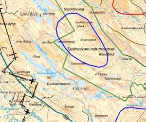 Förslag på utredningsområden 1. Tjadnesvare Typ av mark i området Tjadnesvare naturreservat är ett granurskogsområde i västra delen av Arvidsjaur kommun.