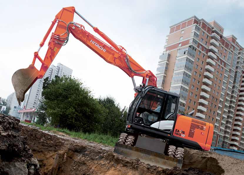 ZAXIS-5 serien HJULGRÄVARE Modellkod