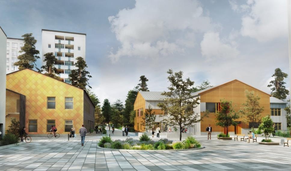 Sida 19 (44) Perspektiv mot väster.