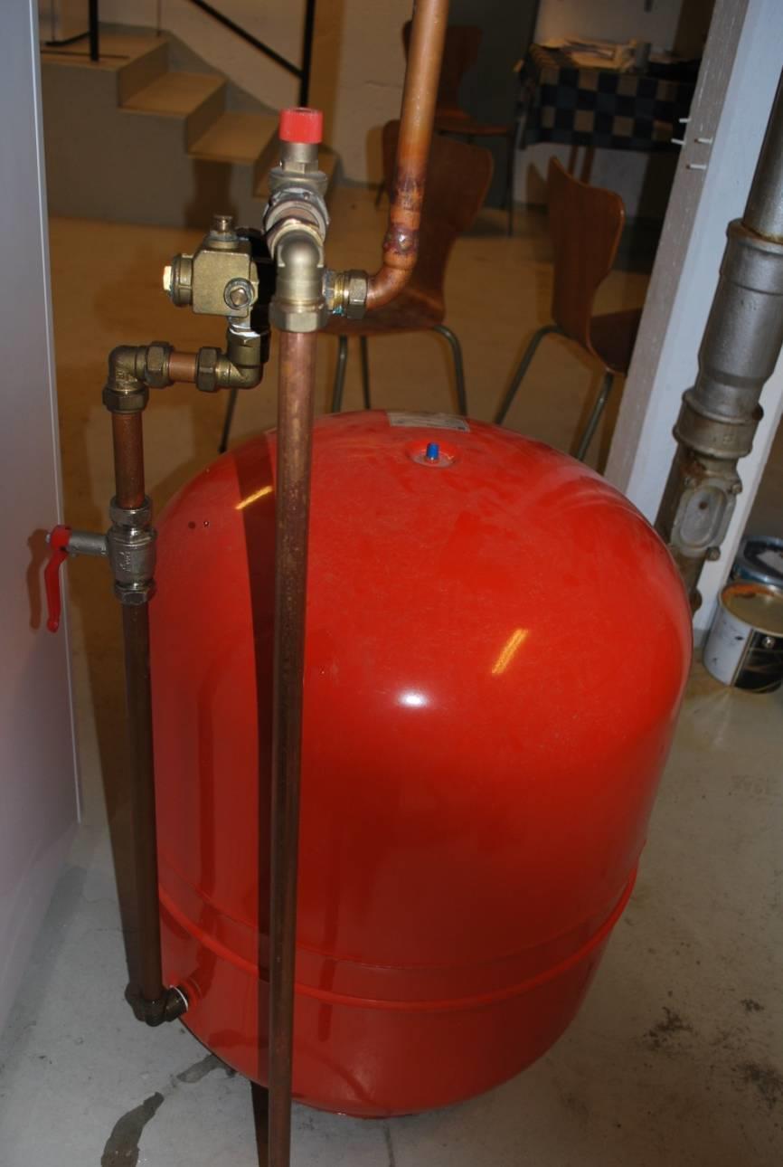 Expansionskärl Nästan rätt installerad!