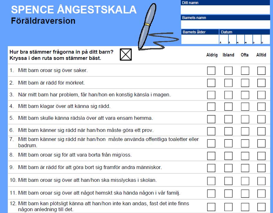 Upptäck ångest!