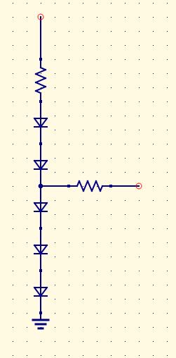 Dioder och förstärkare +10V Varje diod har en knäspänning på 0.6V Hur stor är V 1?