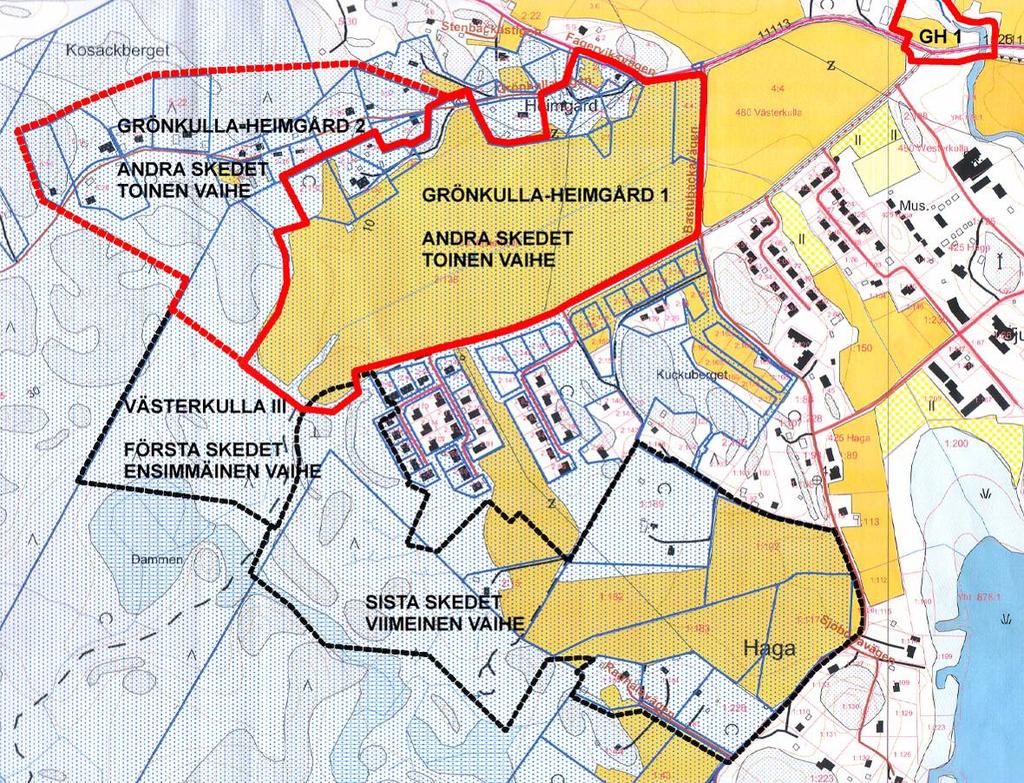 - 5 - bostads-, hotell- och inkvarteringsbyggnader (AKL) och enskilda småhus (AO) samt ett avfallsstationsområde (EJ-1).