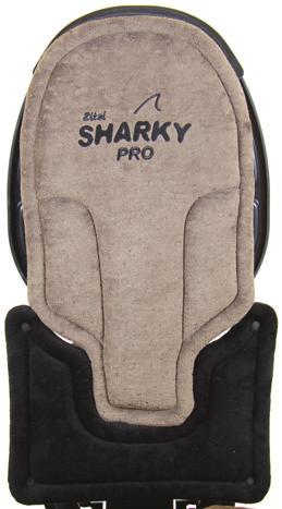 till ryggdel) Höftbälte DWSR Foder (ej plansits) Sittdjup 153001 Sharky Pro stl. 1 (utan rygg) 153006 Sharky Pro stl. 2 (utan rygg) 37-47 cm 45-55 cm 153003 Sharky Pro plansits stl.