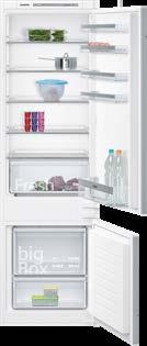 fräscht längre Frysdel: 63 liter, NoFrost, Superinfrysning med auto återställning, 2 transparenta frysbackar varav 1 BigBox Pris: 1 500:- KYL/FRYS KG36NVW35 Kyl/Frys, A++, Vit,  förvara fisk/kött