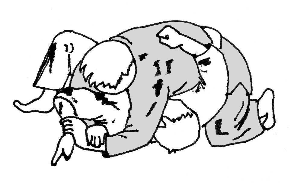 Fordringar för examen till orange bälte (4 kyu) Nage-waza (kastteknik) O-soto-gari Tai-otoshi Koshi-guruma Osae-komi-waza