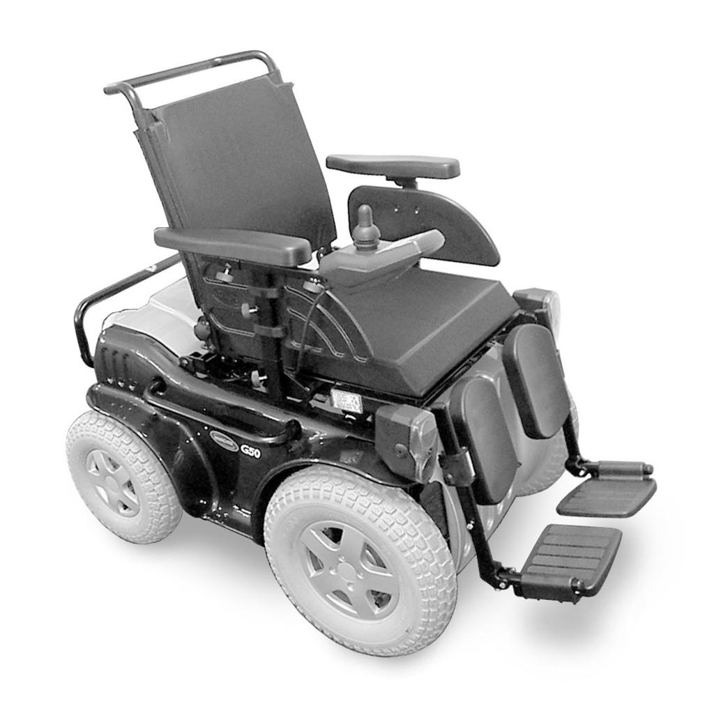 Invacare G50 sv Elrullstol Bruksanvisning Den här bruksanvisningen MÅSTE ges till