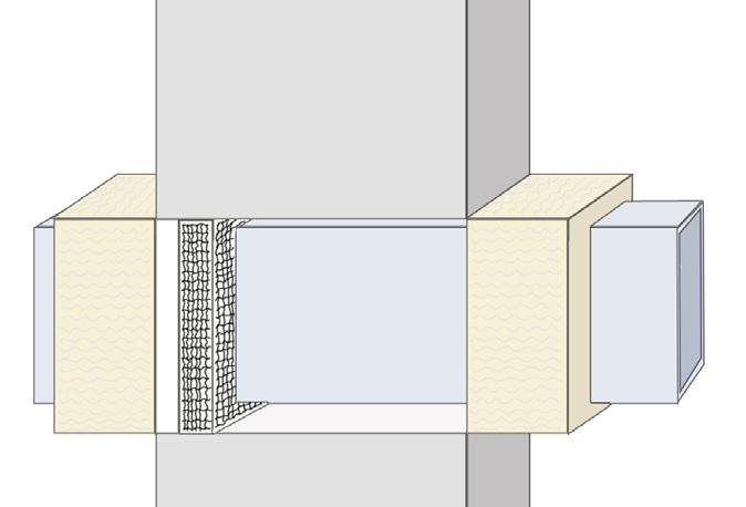 sida 5 av 6 PLASTRÖR PVC/VP/PP/PE/FRIAPHON BRANDMOTSTÅND EI 240 djup 25 mm och bredd 12 30 mm på 40 mm densitet 40