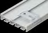skena: 1-spår 14x26 mm 2-spår 42x15 mm 3-spår