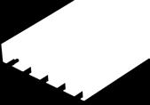 Material: Aluminium Färg: Vit (RAL 9016) Bockas: