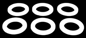 96304 Mattkrom 10 5 115,00 14 96306 Antikmässing 10 5 115,00 14 96307 Antracit 10 5 115,00 14 Öljetter 36mm, för 28mm stänger Passar även