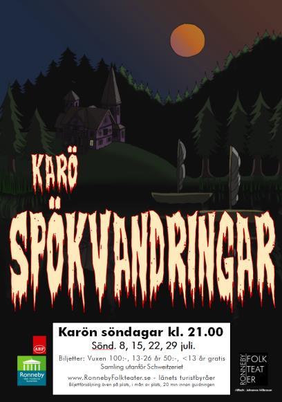 I skymningen blir de vackra patriciervillorna till kusliga kråkslott.