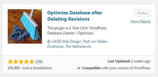 3. Kör optimering av Wordpress: Varje gång någon besöker en sida hos er så skapas den utifrån information som Wordpress har i en databas (mysql), och varje gång du gör en ändring så görs det i