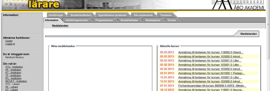 Bild: Man kommer till en sökruta, där man kan välja sökkriterier. Det sökkriterium som valdes var koden 453302.0 som gav ett resultat. Kruxa i rutan för Välj och tryck därefter på knappen Lägg till.