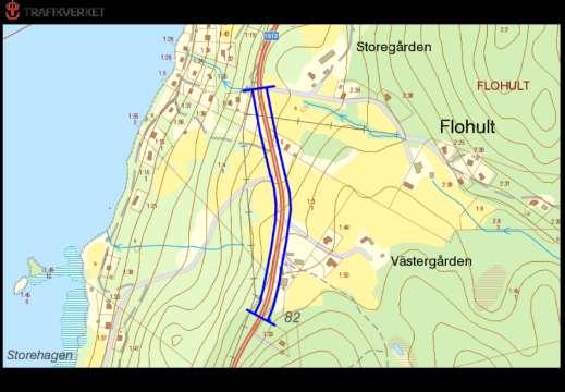 O 1613, Flohult, FLOHULT Motivering: Vägkant med förekomst av brudborste och åkervädd.