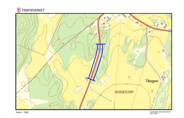 N 908, Gödatorp, GÖDATORP Motivering: Artrik vägkant i ett varierande landskap. ID på översiktskarta 9 Vägnummer N 908 Namn Gammalt namn - Sida av vägen Gödatorp, GÖDATORP Båda sidor.