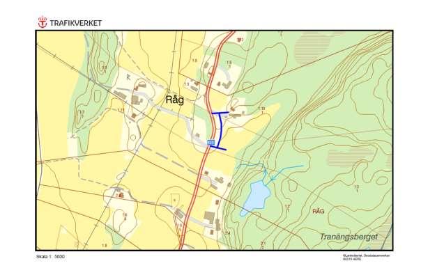 N 920, Råg, RÅG Motivering: Rikblommig torrängsvägkant. ID på översiktskarta 12 Vägnummer N 920 Namn Råg, RÅG Gammalt namn - Sida av vägen Östra sidan. Längd sida 1 120 m.