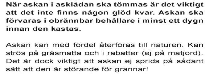 nås en nominell effekt Askhantering &