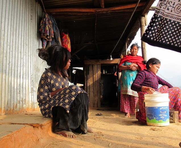 Tuki Nepal samlar in pengar för att bygga deras hus även de behöver 30 000 kronor för att huset ska bli verklighet.