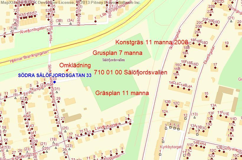 SBK - Adresskarta 6399542 144655 144048 100 m 6399140 Göteborgs Stad
