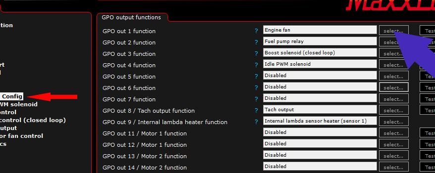 Uppstart Efter installation av PC-programmet MTune, anslut den medföljande USB-kabeln mellan dator och ECU och strömsätt ECUn.