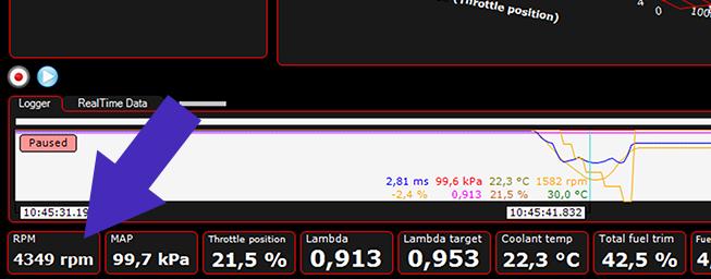 Diagnostics --> Trigger oscilloscope - Inbyggt verktyg för att kunna se vad som kommer in.