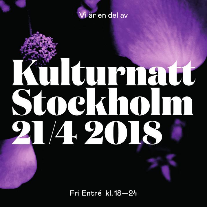 KONSERTER I S:T PETER STOCKHOLMS KULTURNATT LÖRDAG 21 APRIL KL 22:30 Midnattskonsert Säg det med Kärlek! Ett musikprogram där klassiskt möter jazz och improvisation. Musik av bl a R. Schumann, H.