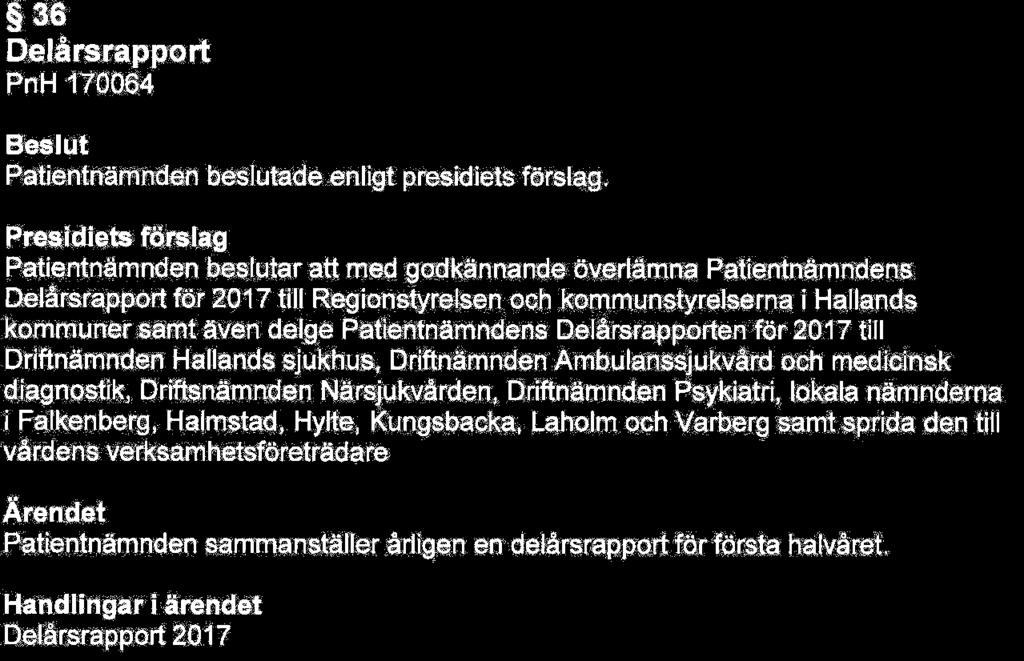 42(146) Utdrag ur protokoll