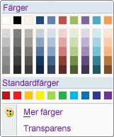 Målsymbolen har nu ärvt alla egenskaper som källsymbolen har. Notera! Dubbelklicka på formatpenseln för att behålla den aktiv. På detta sätt går det att överföra egenskaper till flera objekt.