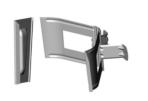 RØRHOLDER TRÆ 75, 90, 100 mm