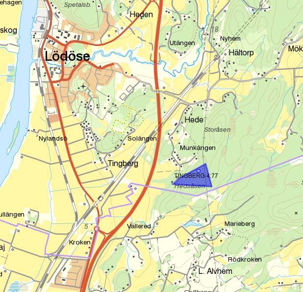 121 Överenskommelse om fastighetsreglering för del av Tingberg 4:77, område 10 Dnr 2016/KS0320 Under augusti månad har möjlighet funnits att lägga anbud på tre kommunala skogsskiften utanför Lödöse