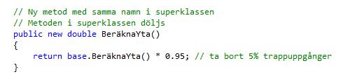 Hur kommer man åt dolda medlemmar (inuti klassen)?