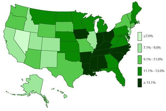 ADHD PREVALENS USA