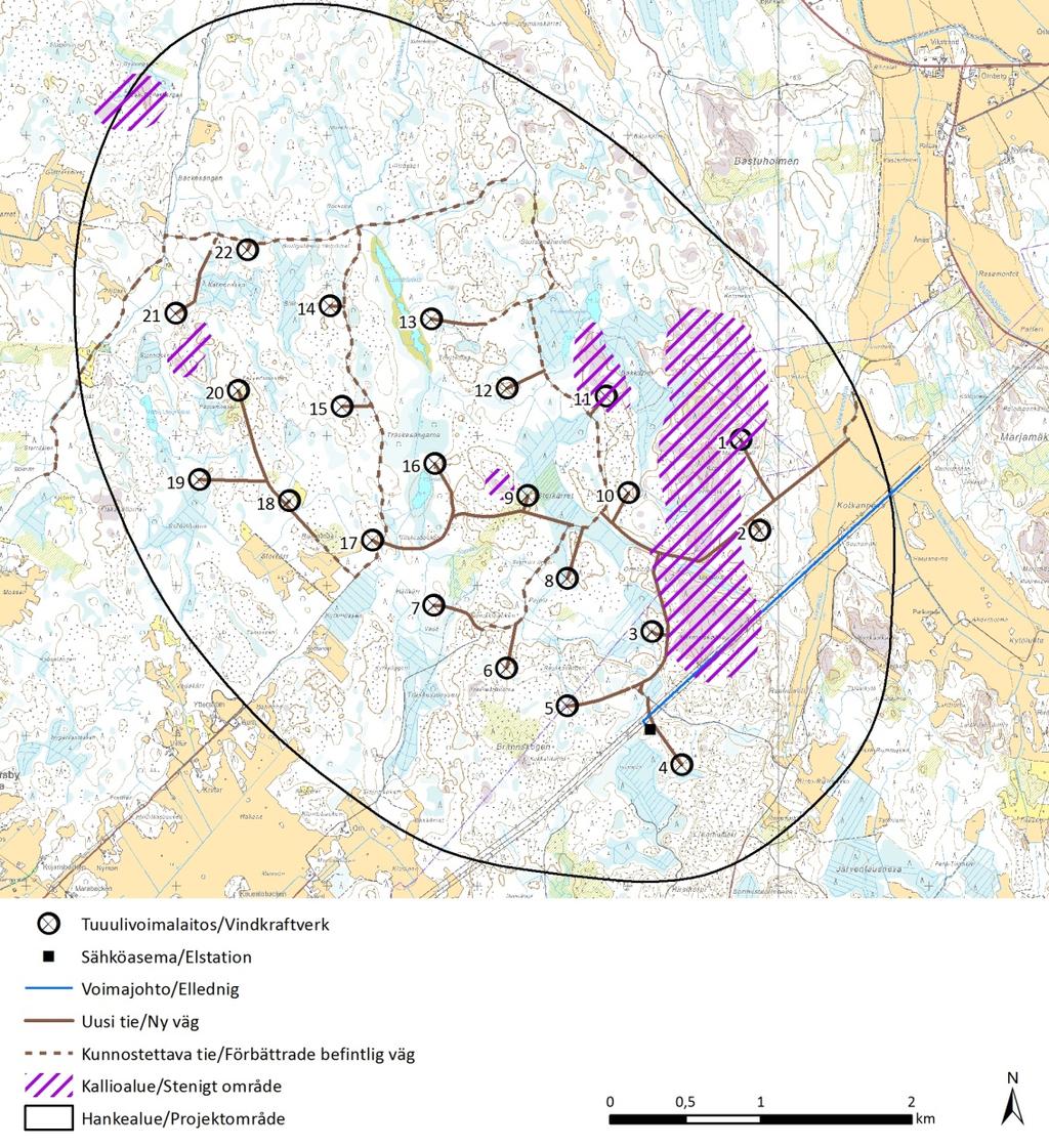 4 (6) Omständigheter under inventeringsnätterna var gynnsamma för kartering av nattskärra d.v.s. lugna, varma och regnlösa (tabell 1). Tabell 1. Karteringens tidspunkter och temperaturer i området.