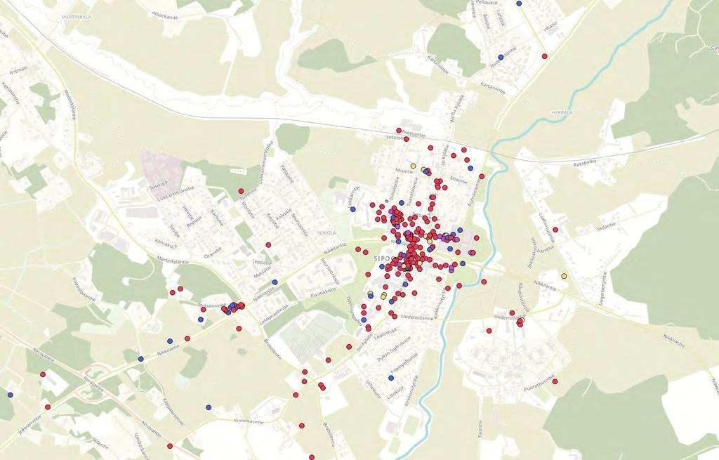 Önskemål om bilparkeringen i Nickby 19 Platser där