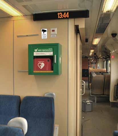 Placering av tillbehör - Hjärtstartare Kamerabevakning 1 st,