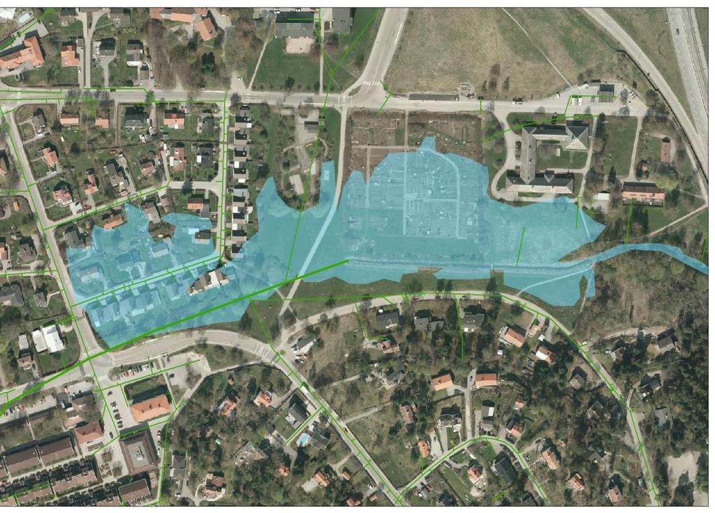 DANDERYDS KOMMUN Nora Torg dagvattenkulvert UPPDRAGSNUMMER 1141368000 UTREDNING AV ÖVERSVÄMNINGSRISK,