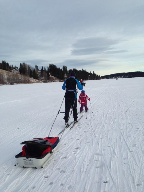 Alternativ startplats vid vändplan Gunnarsbodarna 12 km fram och åter.