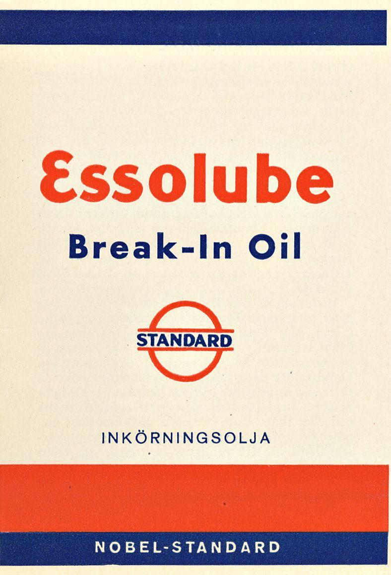 Essolube Break-In Oil
