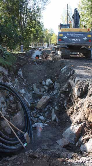 I Mölnvik utreds förutsättningarna att förstärka kapaciteten i rondellen och på närliggande vägsträckor.