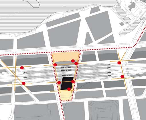 Prioritering 6 Knyt all lokal kollektivtrafik till en stationsentré vid stationens mitt - för det enklaste och mest effektiva resandet Se resandet som en del av vardagen.