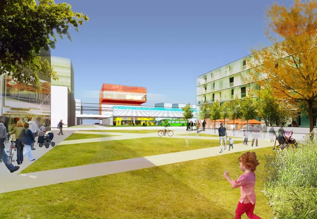 I en trygg och livaktig stadsdel finns också människor som bor och lever och har gator, parker och torg som sin