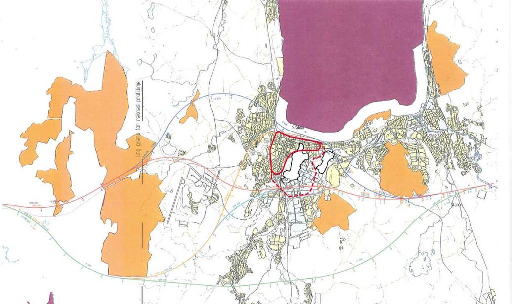 Bakgrund Stadens planering för Götalandsbanan - en höghastighetsbana I det pågående arbetet med stadsbyggnadsvision 2.0 planerar kommunen för en långsiktigt hållbar stadsutveckling kring Munksjön.