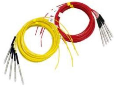 Figur 18. Stötvågssprängkapslar. Elektroniska sprängkapslar har en elektrisk tidsstyrning som medger en hög precision.