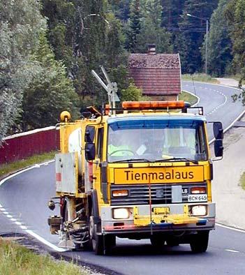17 Vägmarkeringsentreprenörer i Finland Ajoratamerkintä Mäki & Palmroos Oy Lapin tiemerkintä Oy Tielinja Oy