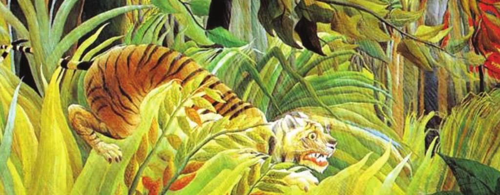 David Lawson / WWF-UK Tigertapet S U J Överblick Inspirerade av tigerns ränder och färger skapar eleverna en visuell bild för att öka medvetenheten kring vikten av att skydda tigrarna och för att