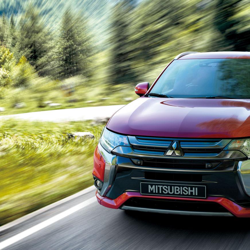 TA KONTROLLEN ÖVER ALLA UNDERLAG OUTLANDER Plug-in Hybrid svarar snabbt och tillförlitligt på varje kommando för att ge dig total kontroll.