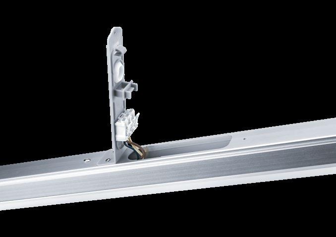Emma Armaturränna LED Emma Elegant och sofistikerad armaturränna med LED Direkt ersättning för konventionell ljusränna avseende ljusprestanda och längd 2, 4 och 6 lumen, up till 12 lm/w 5 timmars
